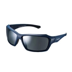 OCULOS SHIMANO PULSAR AZL ESCURO/LENTE ESPELHADA CZA FUME CODF: 1180220 REF: CE-PLSR1 BLUE CYCLE